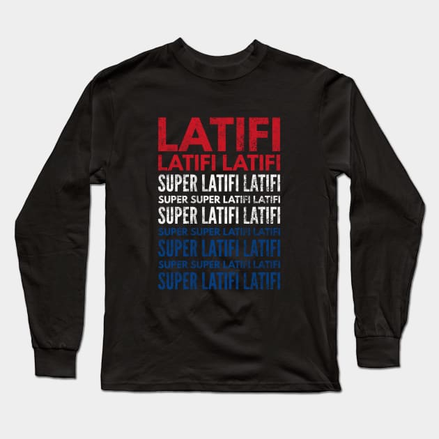 Nicholas Latifi Long Sleeve T-Shirt by throwback